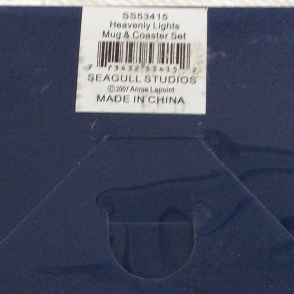 Mug and Coaster Set from Seagull Studios - Heavenly Lights - Picture 7 of 7